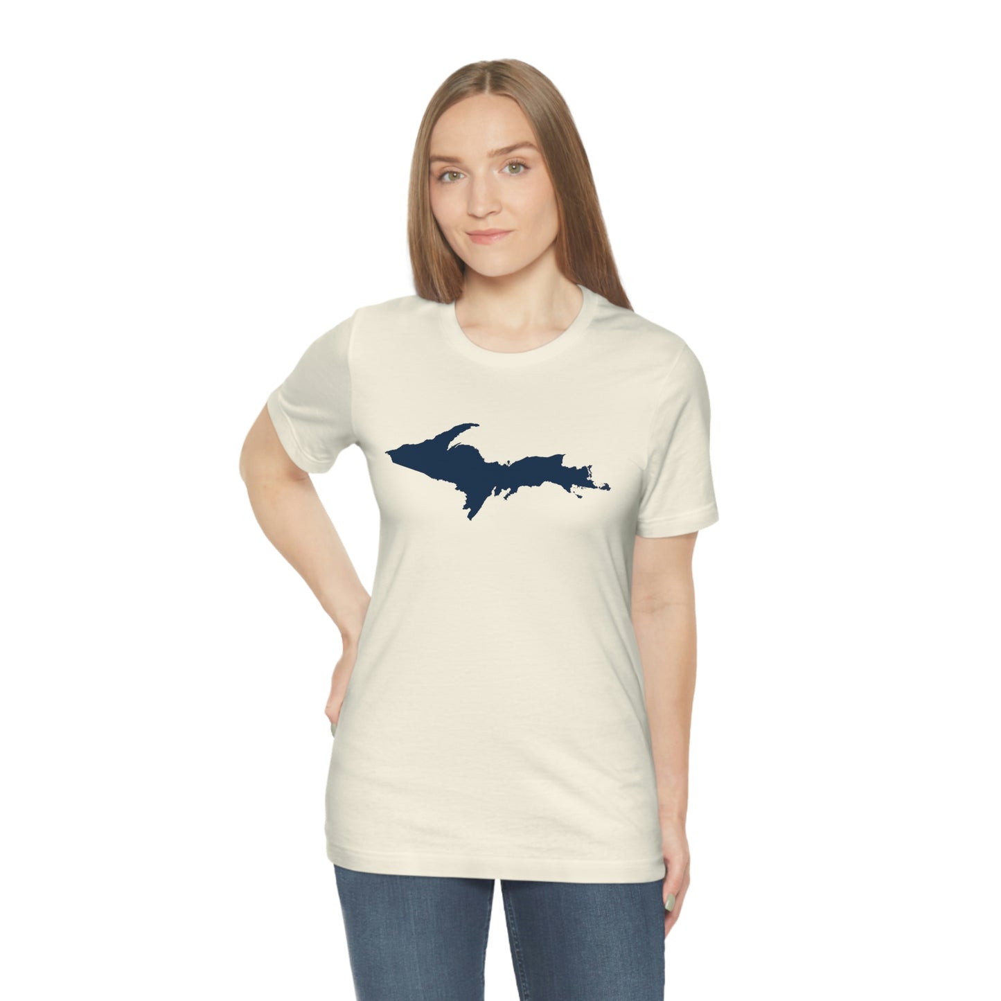 Upper Peninsula T-Shirt (w/ U.P. Outline | Unisex Standard Fit