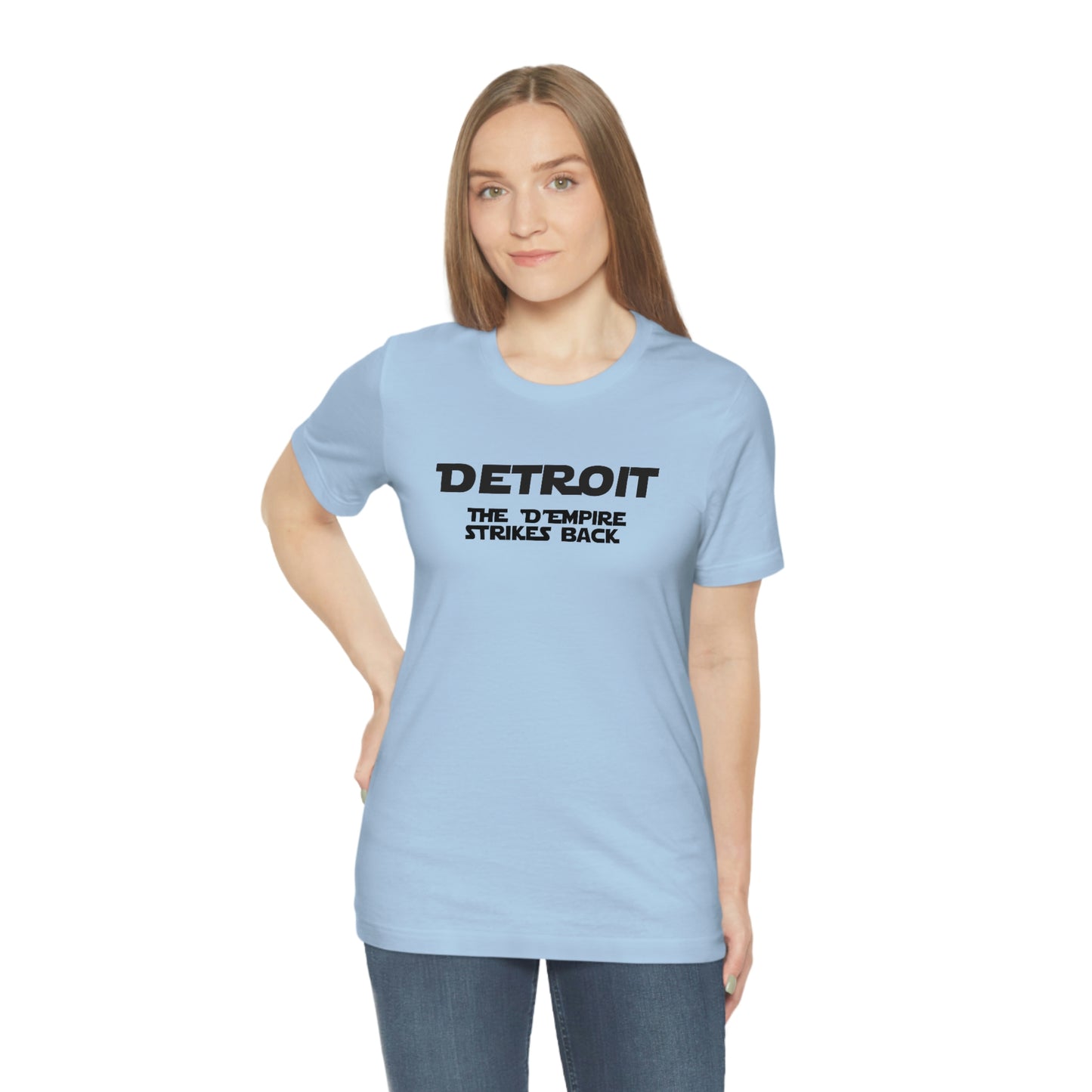 'Detroit the D'Empire Strikes Back' T-Shirt (1970s Sci-Fi Parody) | Unisex Standard Fit