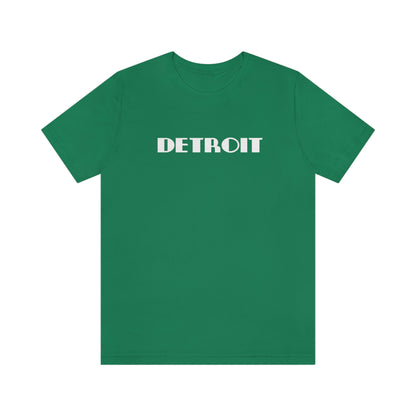 'Detroit' T-Shirt (Art Deco Font) | Unisex Standard Fit