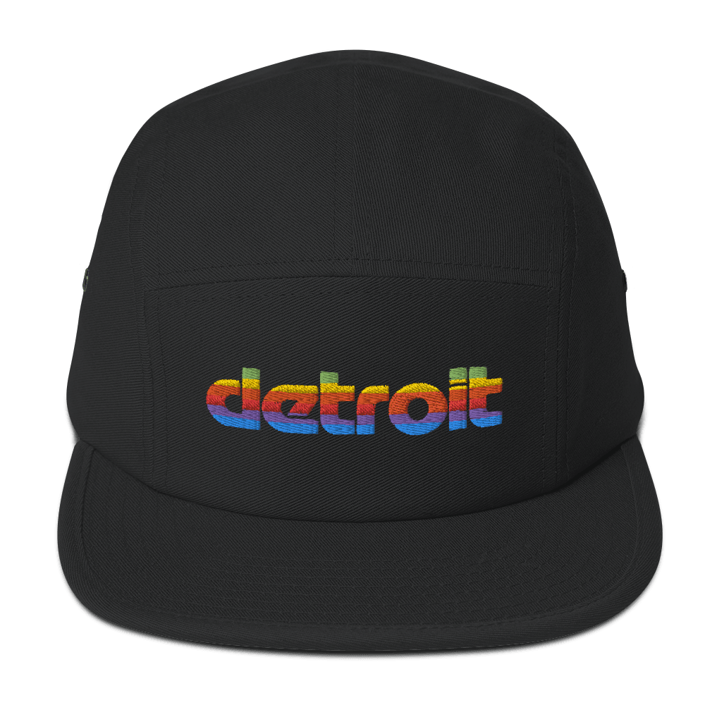 'Detroit' Camper Hat (1980s Pomaceous Computer Parody) - Circumspice Michigan