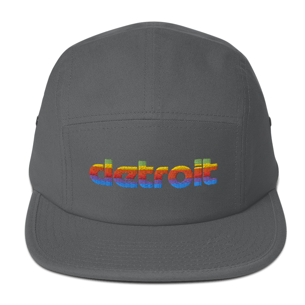 'Detroit' Camper Hat (1980s Pomaceous Computer Parody) - Circumspice Michigan