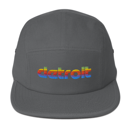 'Detroit' Camper Hat (1980s Pomaceous Computer Parody) - Circumspice Michigan