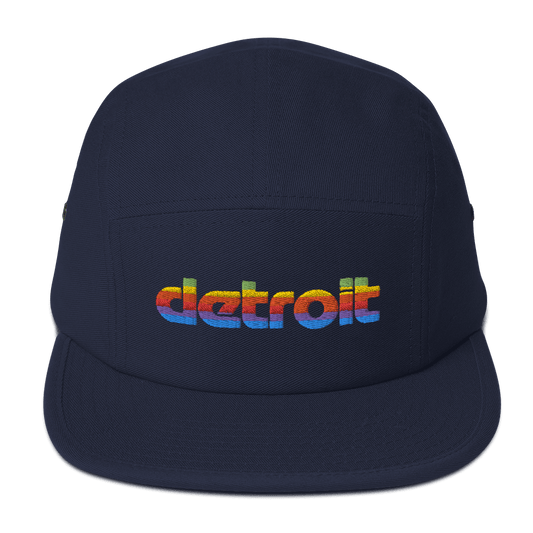 'Detroit' Camper Hat (1980s Pomaceous Computer Parody) - Circumspice Michigan