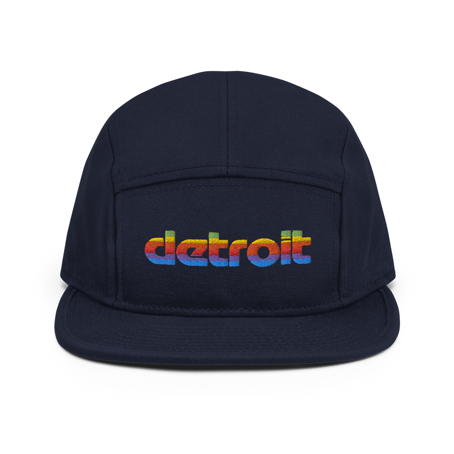 'Detroit' Camper Hat (1980s Pomaceous Computer Parody) - Circumspice Michigan