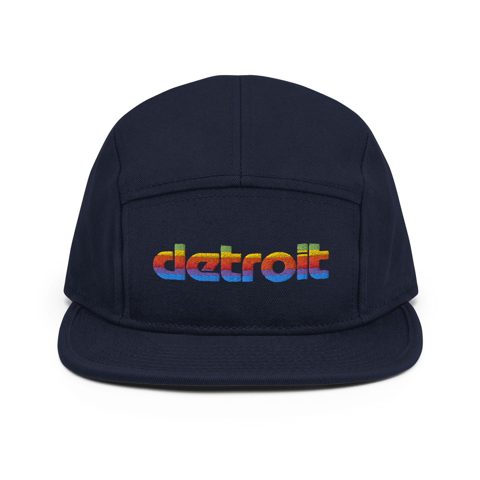 'Detroit' Camper Hat (1980s Pomaceous Computer Parody) - Circumspice Michigan