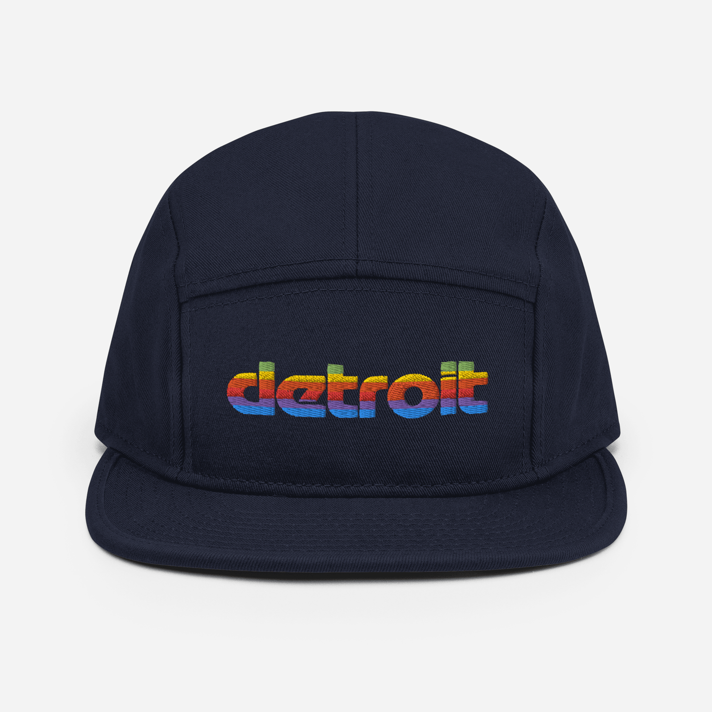 'Detroit' Camper Hat (1980s Pomaceous Computer Parody) - Circumspice Michigan