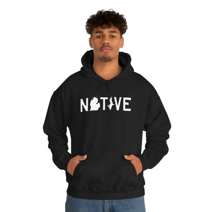 Michigan 'Native' Hoodie (Licence Plate Font) | Unisex Standard