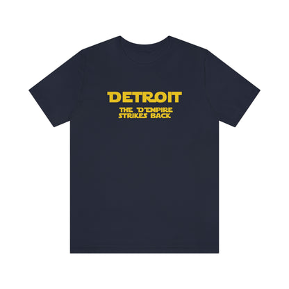 'Detroit the D'Empire Strikes Back' T-Shirt (1970s Sci-Fi Parody) | Unisex Standard Fit