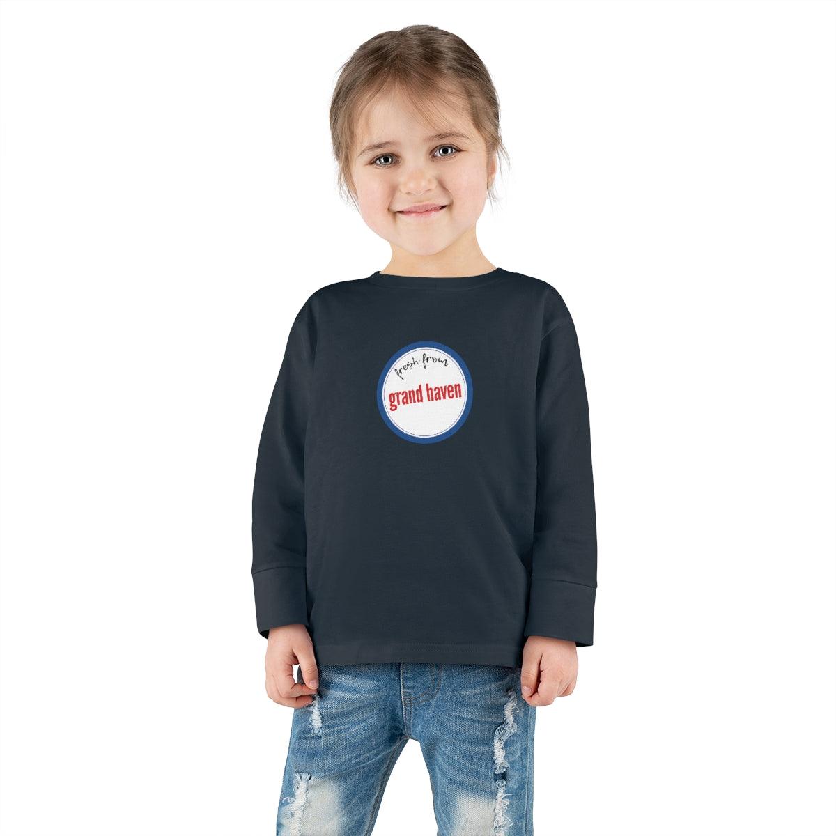 'Fresh From Grand Haven' Parody T-Shirt | Toddler Long Sleeve - Circumspice Michigan