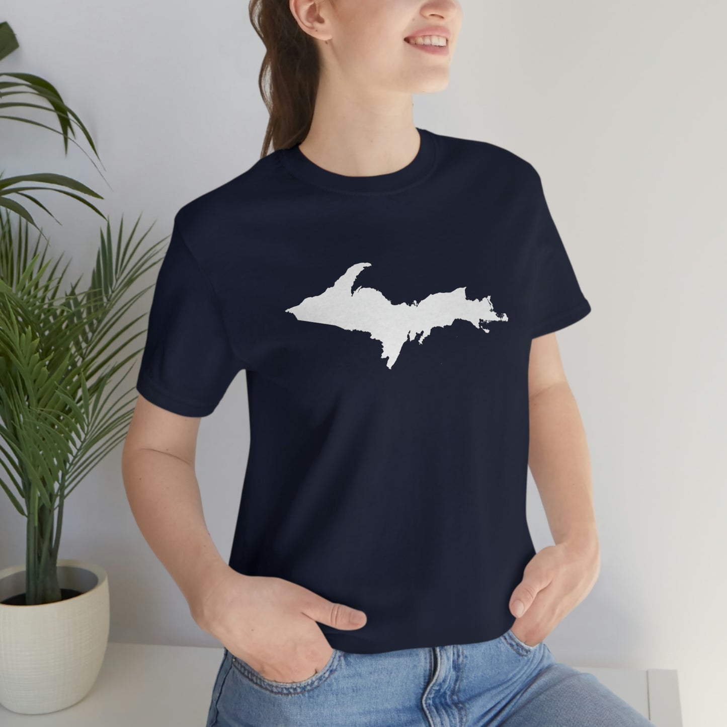 Upper Peninsula T-Shirt (w/ U.P. Outline | Unisex Standard Fit