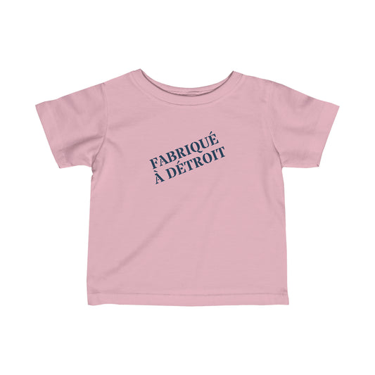 'Fabriqué à Détroit' T-Shirt |  Infant Short Sleeve