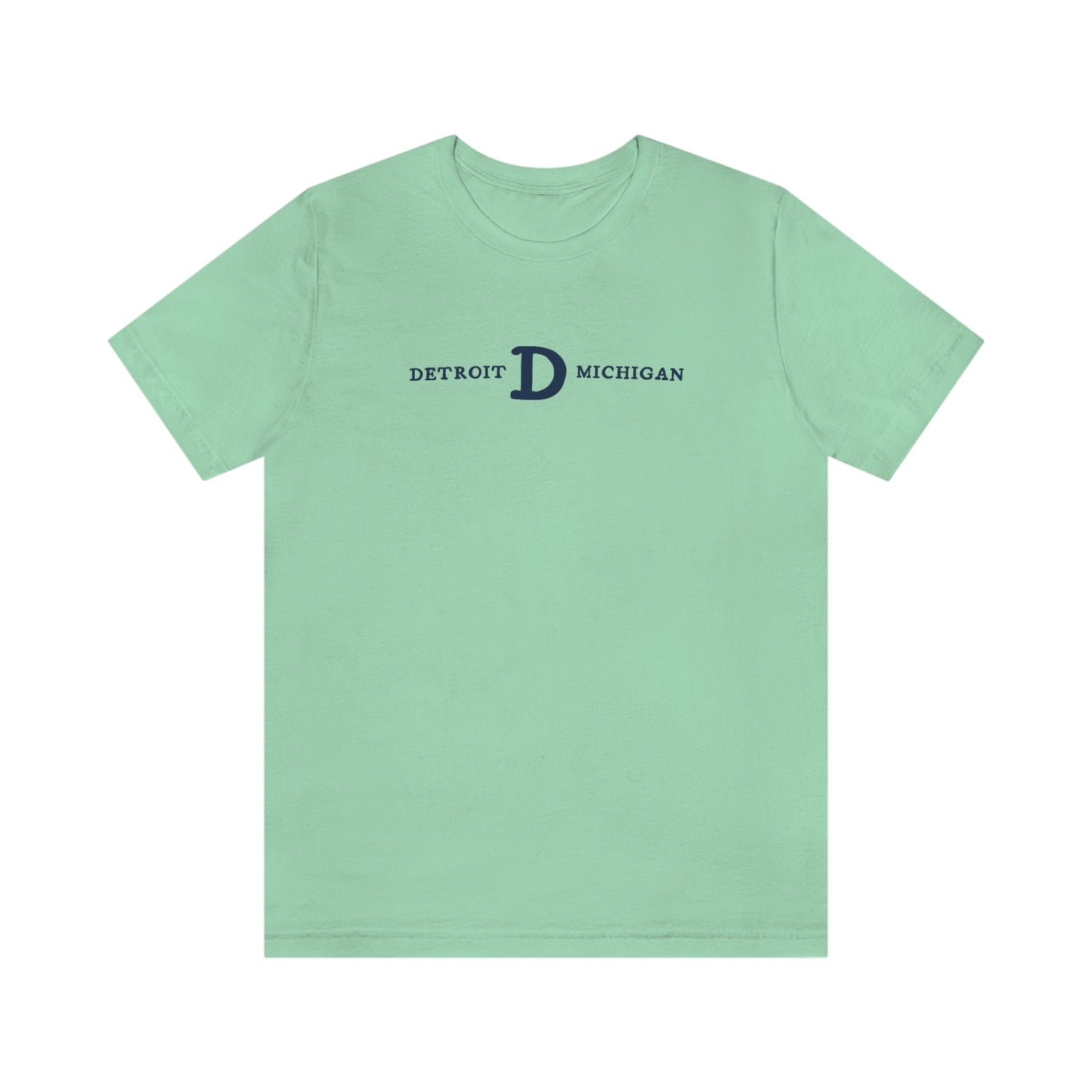 'Detroit Michigan' T-Shirt (w/ Old French D) | Unisex Standard Fit