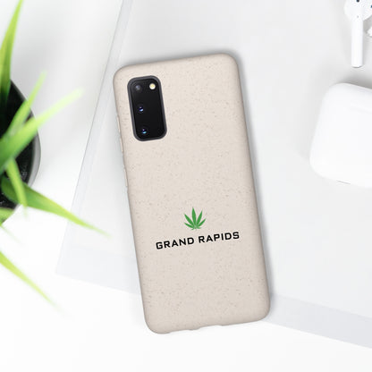 'Grand Rapids' Phone Cases (w/ Cannabis Leaf) | Android & iPhone