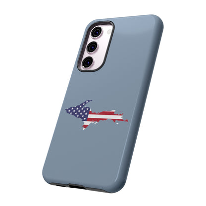 Michigan Upper Peninsula Tough Phone Case (B-24 Liberator w/ UP USA Flag Outline) | Samsung & Pixel Android