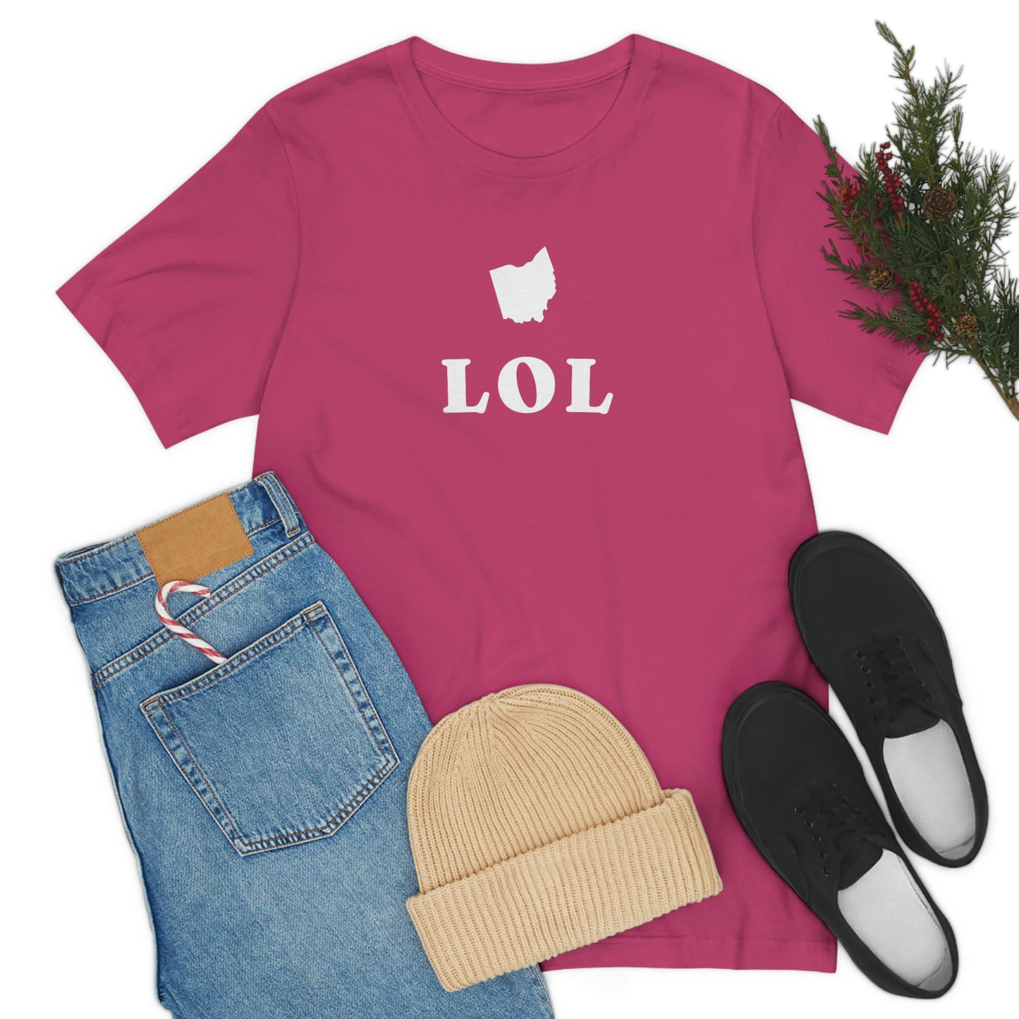 'LOL' Ohio T-Shirt | Unisex Standard Fit