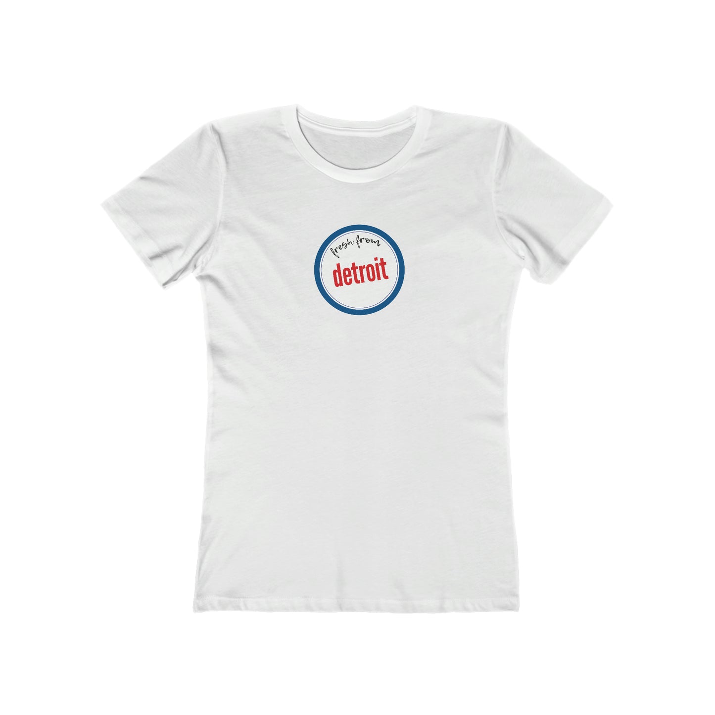 'Fresh From Detroit' T-Shirt | Women's Boyfriend Cut