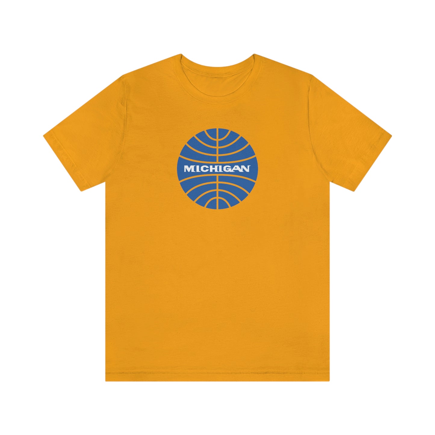 'Michigan' T-Shirt (Retro Airline Parody)  | Unisex Standard Fit