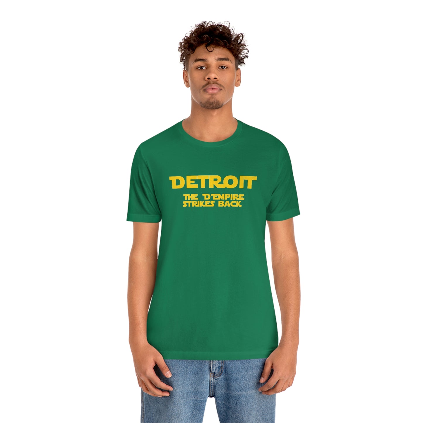 'Detroit the D'Empire Strikes Back' T-Shirt (1970s Sci-Fi Parody) | Unisex Standard Fit