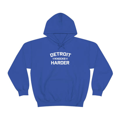 'Detroit Knocks Harder' Hoodie | Unisex Standard