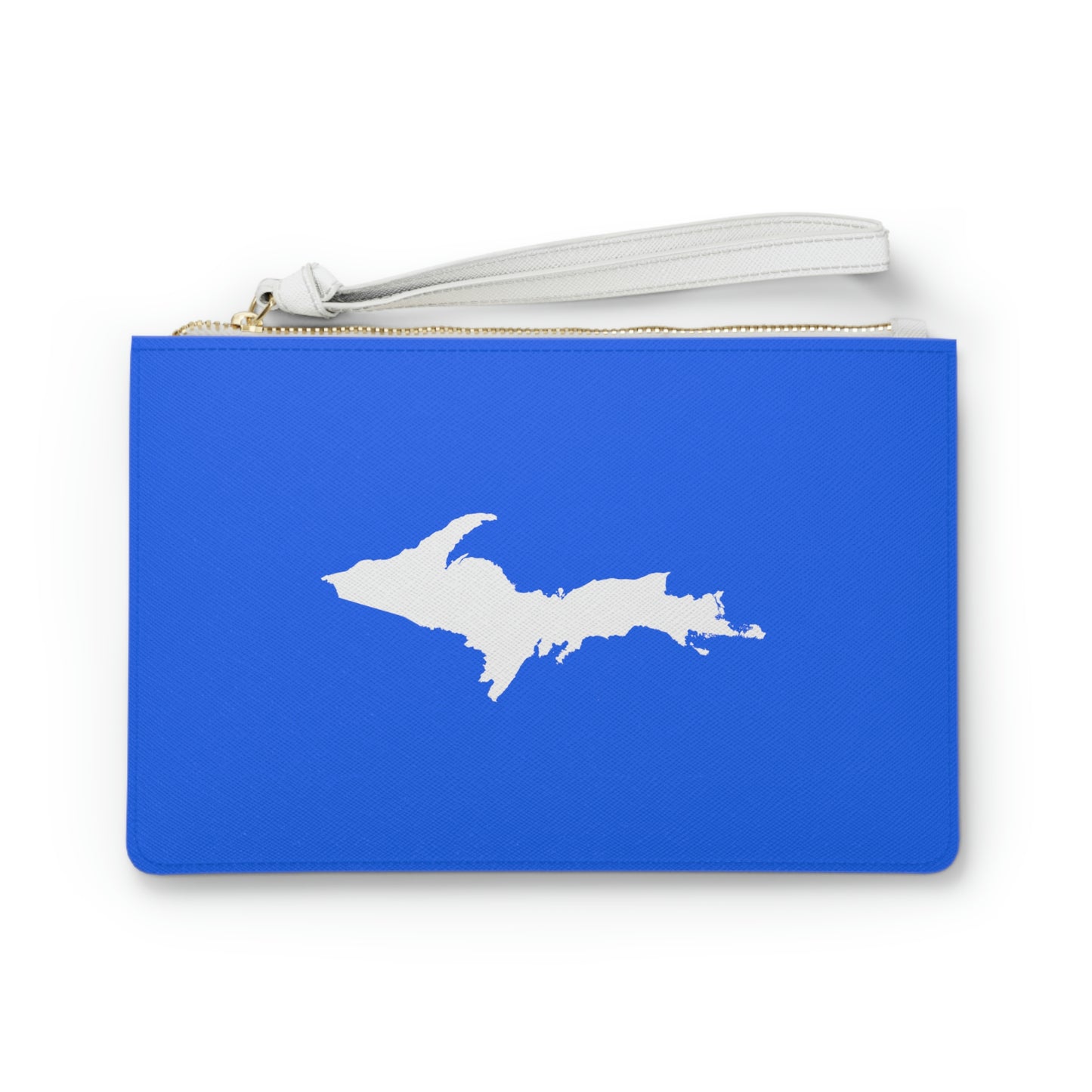 Michigan Upper Peninsula Clutch Bag (Motor Town Blue w/UP Outline)