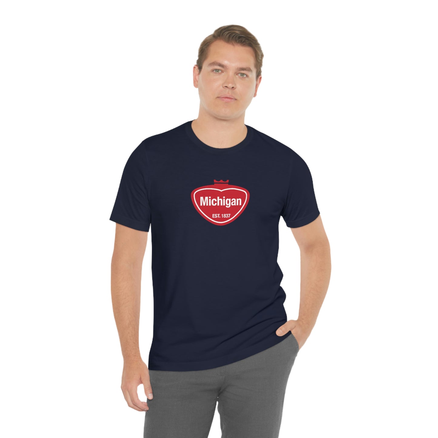 'Michigan EST. 1837' T-Shirt (Local Sodapop Parody) | Unisex Standard Fit