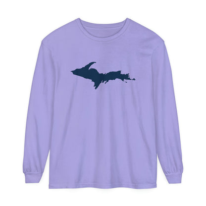 Michigan Upper Peninsula Garment-Dyed T-Shirt | Unisex Long Sleeve