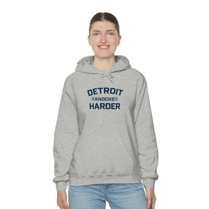 'Detroit Knocks Harder' Hoodie | Unisex Standard