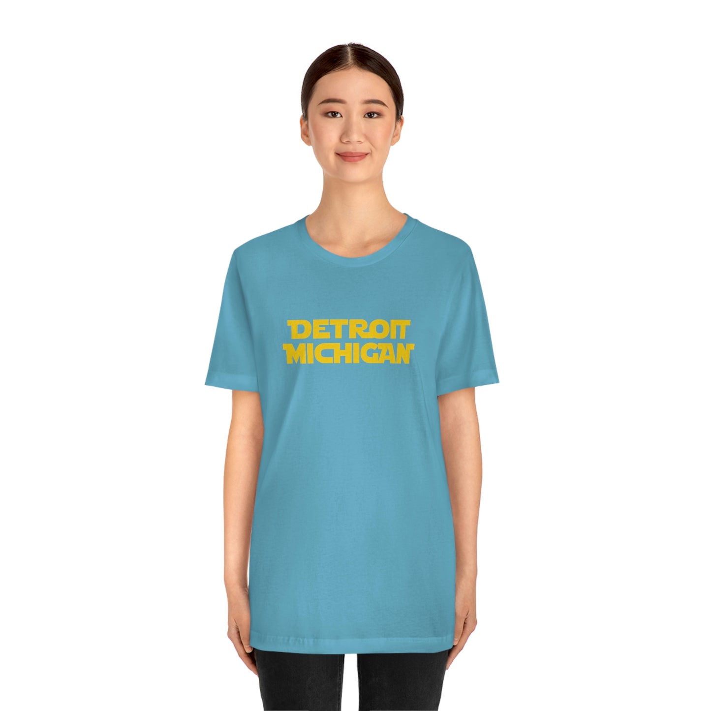 'Detroit Michigan' T-Shirt (1970s Epic Sci-Fi Parody) | Unisex Standard Fit