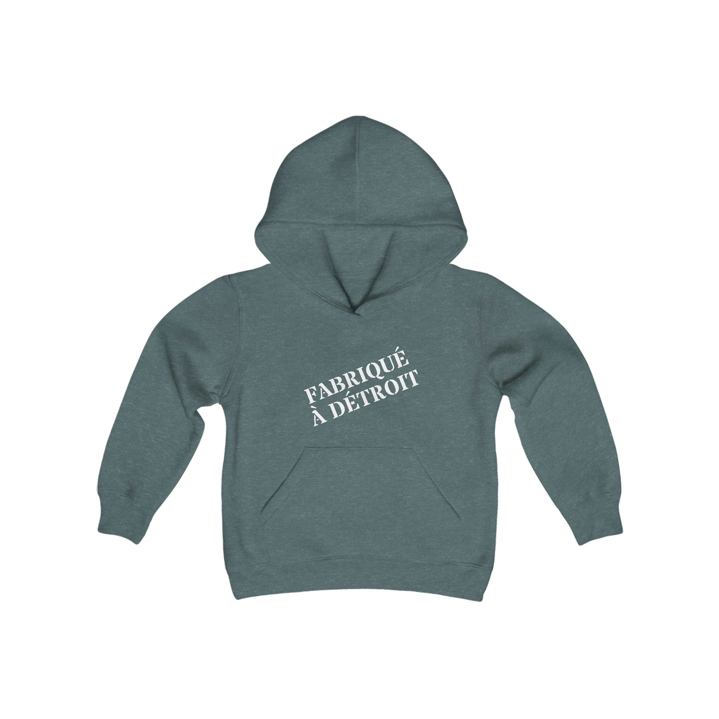 'Fabriqué à Détroit' Hoodie | Unisex Youth