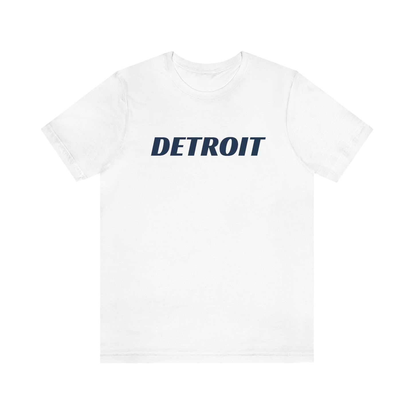 'Detroit' T-Shirt (Racing Font) | Unisex Standard Fit