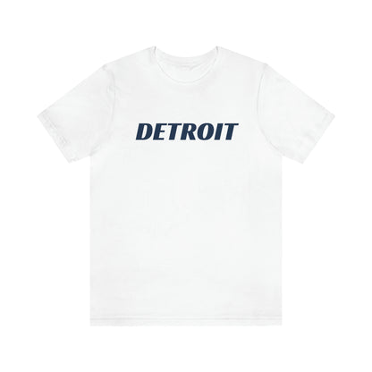 'Detroit' T-Shirt (Racing Font) | Unisex Standard Fit