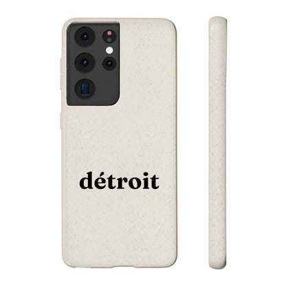 'Détroit' Phone Cases (Old Style Serif Font) | Android & iPhone