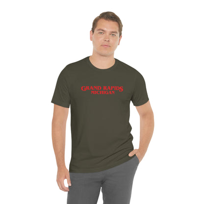 'Grand Rapids Michigan' ' T-Shirt (1980s Drama Parody) | Unisex Standard Fit