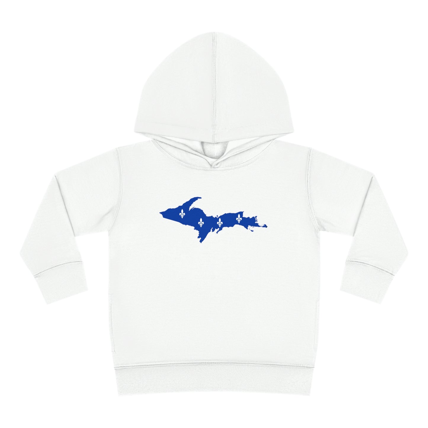 Michigan Upper Peninsula Hoodie (w/ UP Quebec Flag Outline) | Unisex Toddler