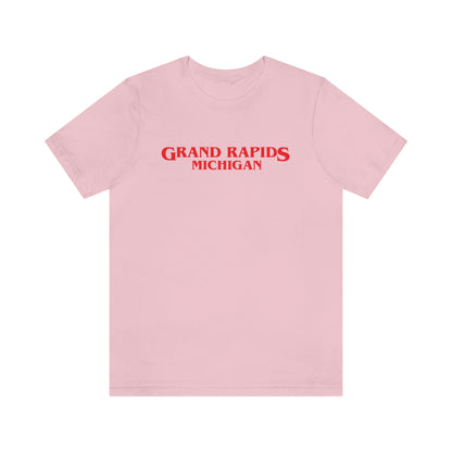 'Grand Rapids Michigan' ' T-Shirt (1980s Drama Parody) | Unisex Standard Fit