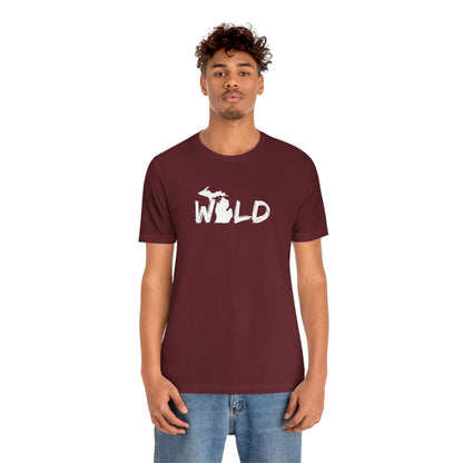 Michigan 'Wild' T-Shirt (Paintbrush Font) | Unisex Standard Fit