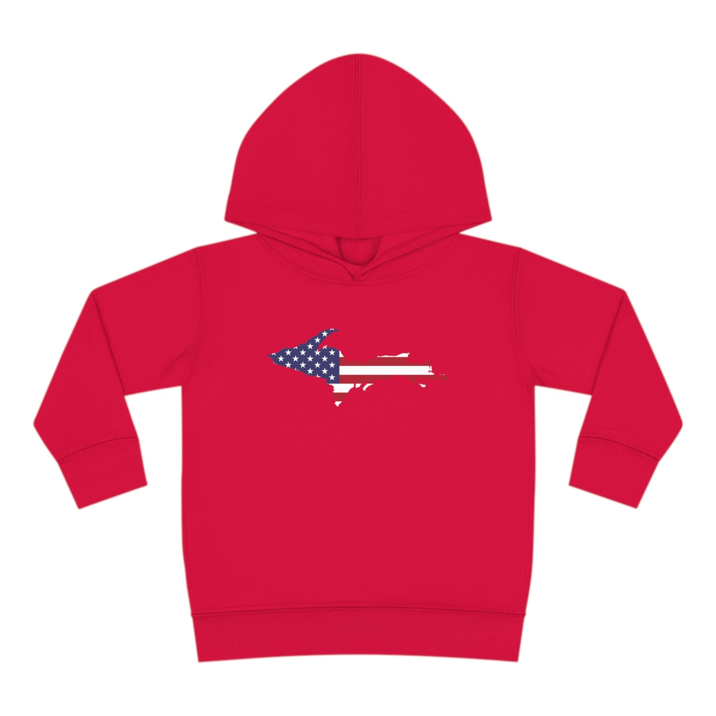 Michigan Upper Peninsula Hoodie (w/ UP USA Flag Outline) | Unisex Toddler