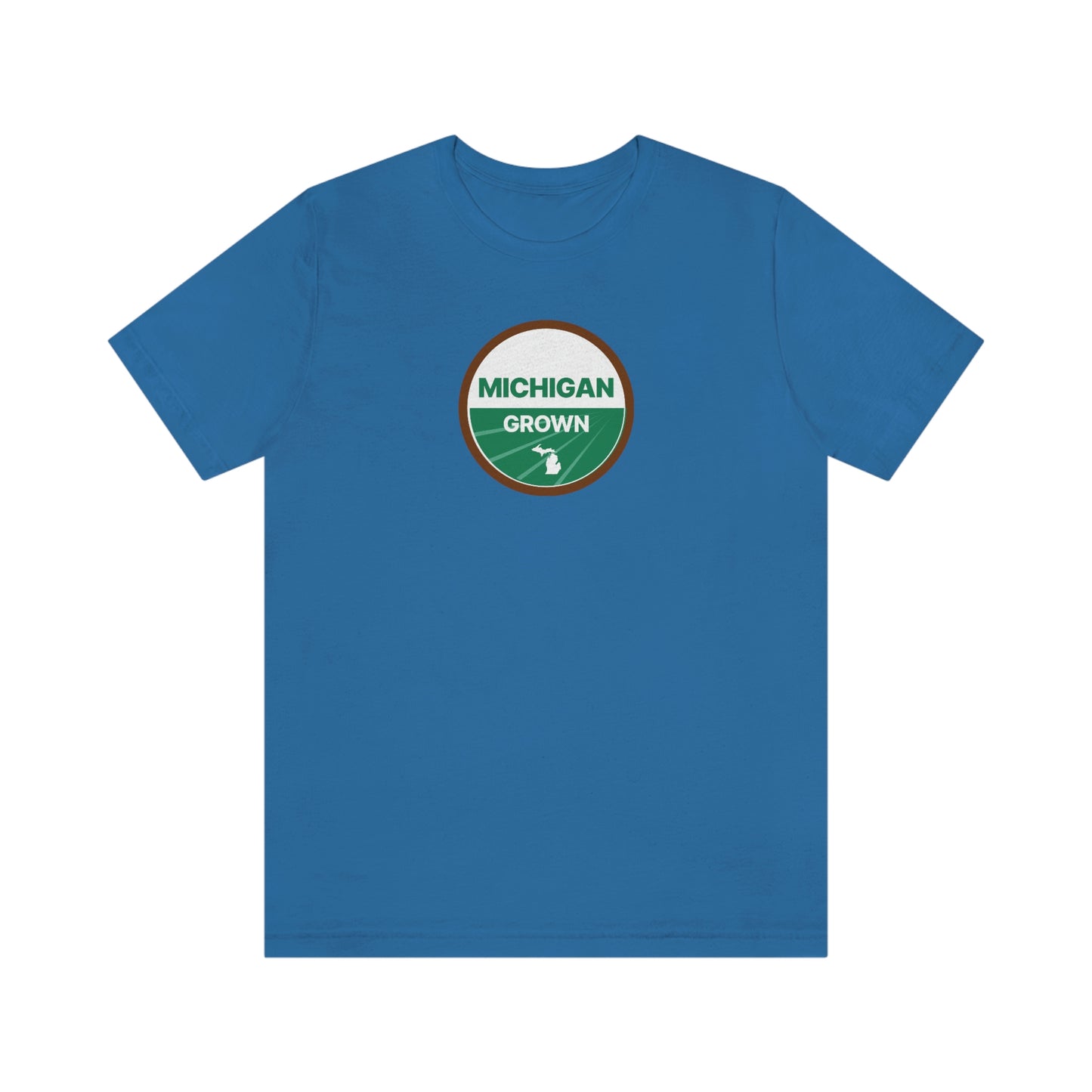 'Michigan Grown' T-Shirt (Agricultural Certification Parody) | Unisex Standard Fit