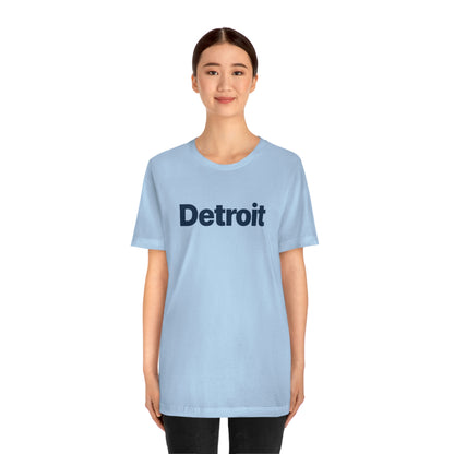 'Detroit' T-Shirt (Small SUV Parody Font) | Unisex Standard Fit