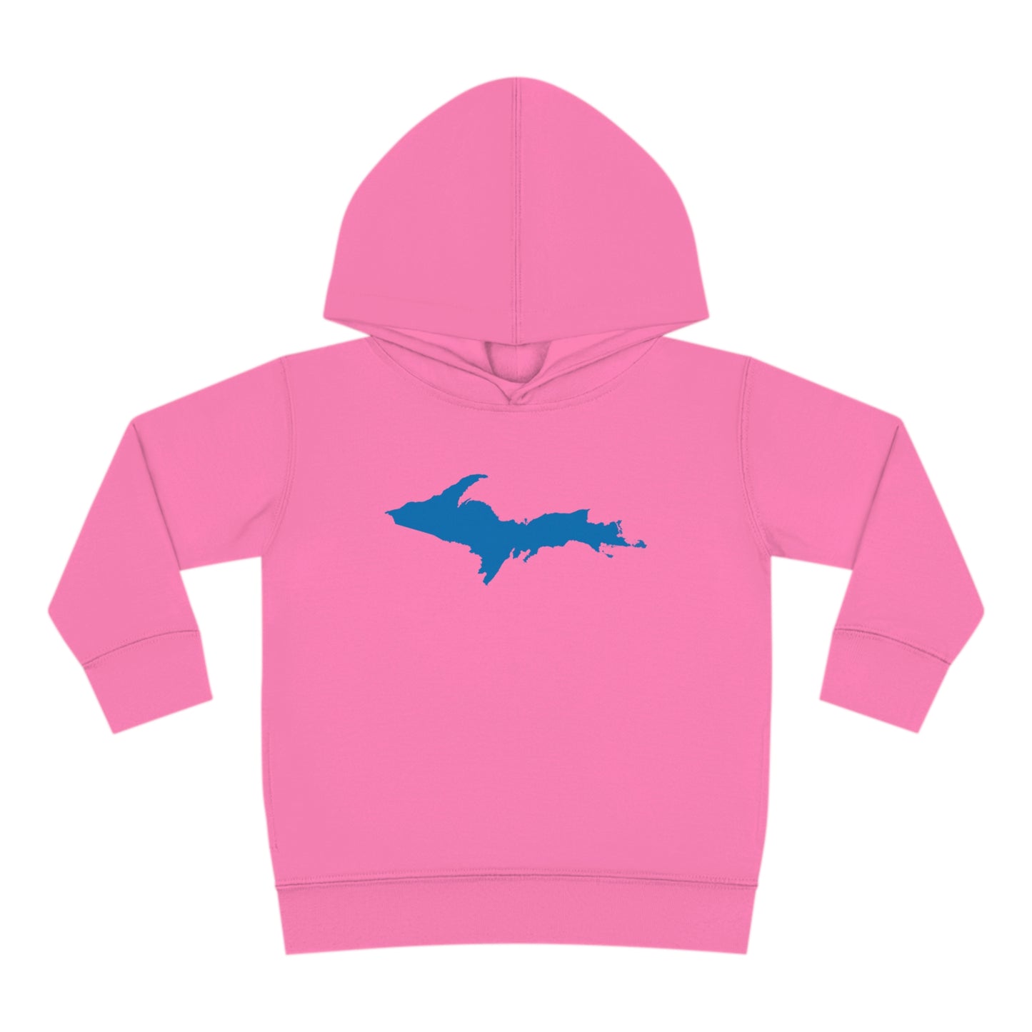 Michigan Upper Peninsula Hoodie (w/ Azure UP Outline) | Unisex Toddler