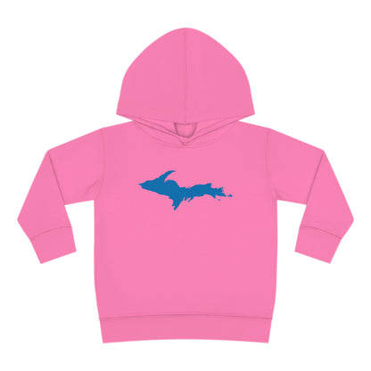 Michigan Upper Peninsula Hoodie (w/ Azure UP Outline) | Unisex Toddler