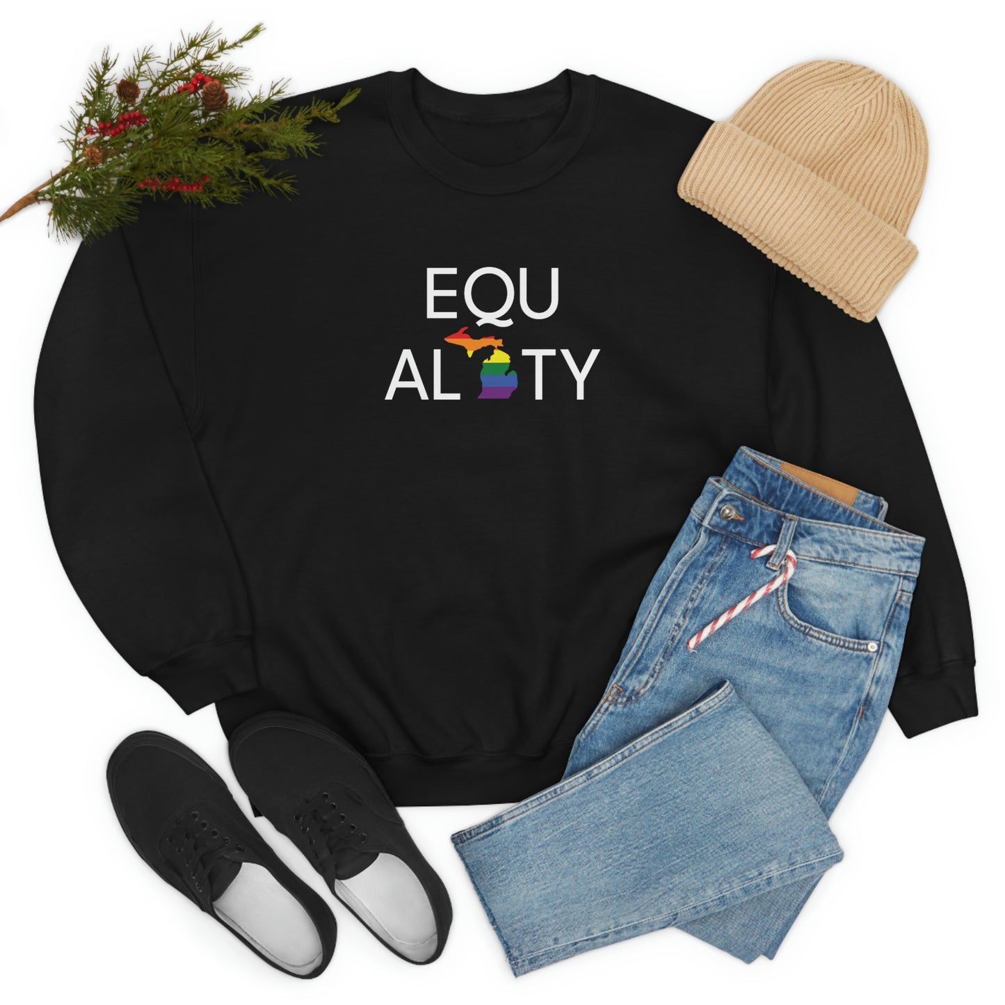 Michigan 'Equality' Sweatshirt | Unisex Standard