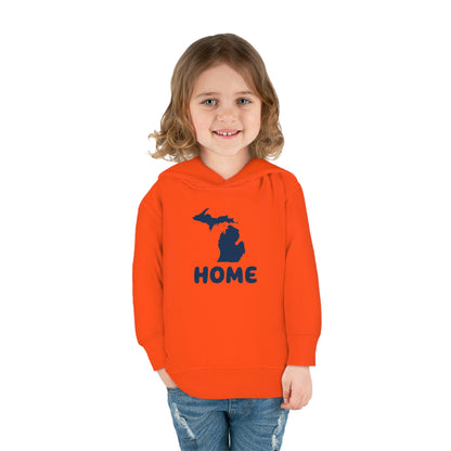 Michigan 'Home' Hoodie (Rounded Children's Font) | Unisex Toddler