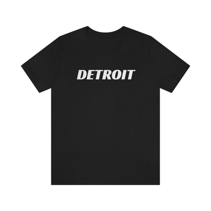 'Detroit' T-Shirt (Racing Font) | Unisex Standard Fit