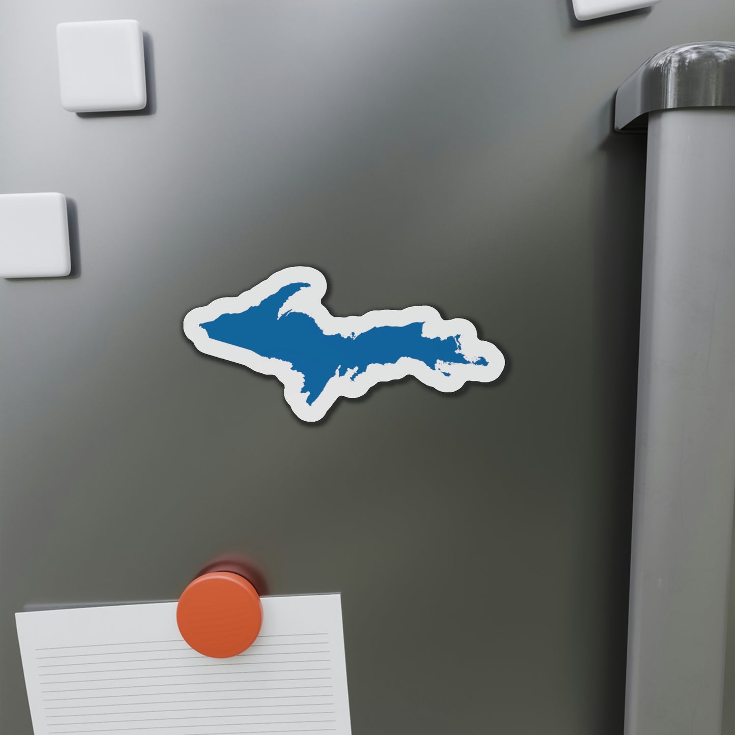 Michigan Upper Peninsula Kiss Cut Magnet (w/ Azure UP Outline)