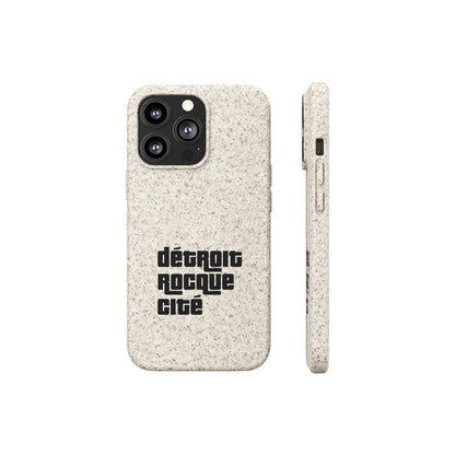 'Détroit Rocque Cité' Phone Cases (1970s Font) | Android & iPhone - Circumspice Michigan