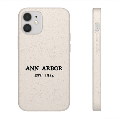 'Ann Arbor EST 1824' Phone Cases | Android & iPhone - Circumspice Michigan