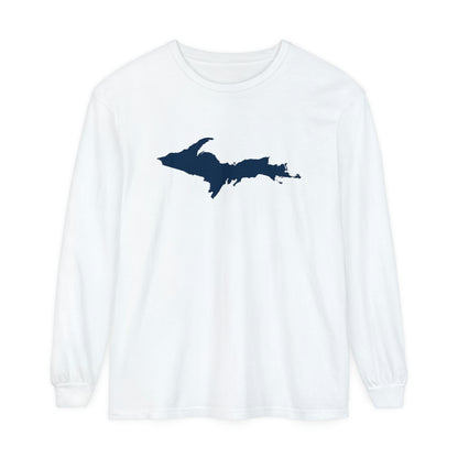 Michigan Upper Peninsula Garment-Dyed T-Shirt | Unisex Long Sleeve