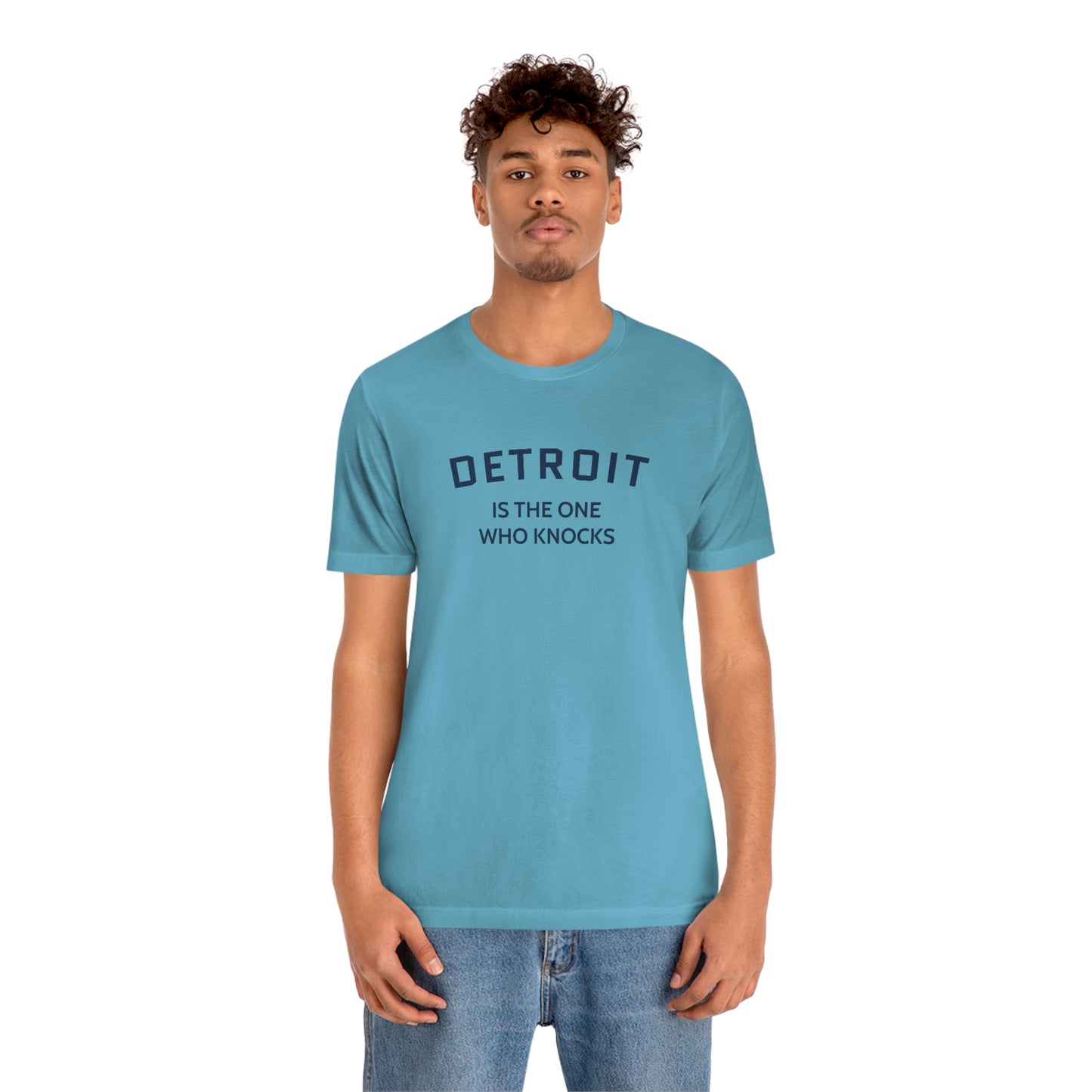 'Detroit is the One Who Knocks' T-Shirt | Unisex Standard Fit