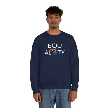 Michigan 'Equality' Sweatshirt | Unisex Standard